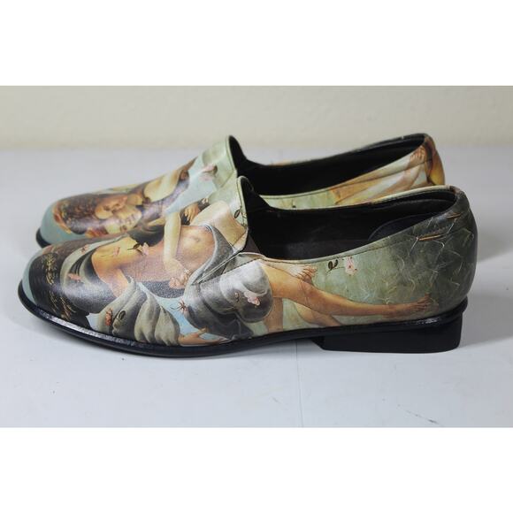 ICON “ARTISTIC” LEATHER LOAFERS SHOES (BOTTICELLI) Size 7.5 - Picture 1 of 7